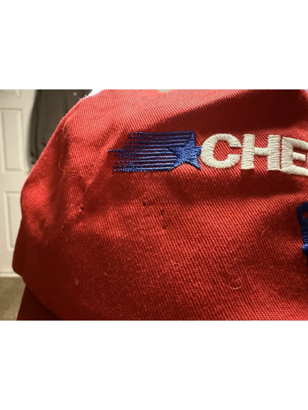Vintage Checker Racing Adjustable SnapBack Hat - Picture 3 of 7